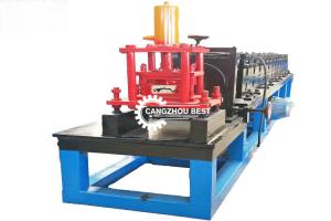 China 25m/Min 3 Phases 482mm Shutter Door Roll Forming Machine factory