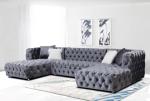 Plywood Commercial Hotel Lobby Furniture Sectional Velvet Sofa Sets