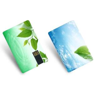China Kongst fashional ultra slim credit card usb with real capacity free sample 1gb-64gb factory