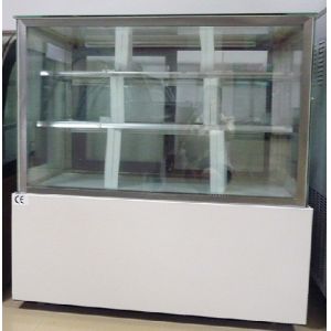 2M Sliding Door Commercial Cake Display Freezer Showcase Two Layers with Digital