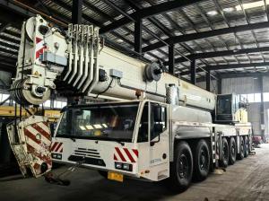 China AC250-1 Demag Truck Crane 96t Hydraulic Offset Heavy Duty Truck Mounted Crane factory