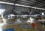 Green Color 12ft Inflatable Mirror Balloon For Environmental Protection Products