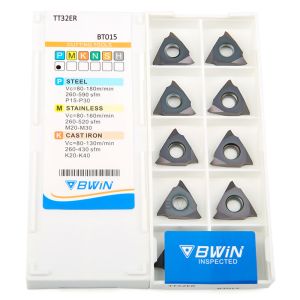 Tpxr 2204 Pdsr Carbide Threading Insert Face Milling High Feed For Cutter Tool