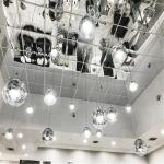 600x600 Stainless Steel Ceiling Tiles Plain Pattern Mirror Lay In Acoustical