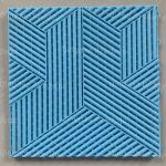 Interlocking Ribbed Garage Floor Tiles / Garage Floor Tiles Oil and Stain
