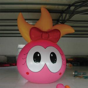 China Customized Logo Inflatable 3D Cartoon Outdoor PVC Giant Inflatable Doll Ballon for Sale factory