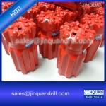 90510370 T38, fi 76 mm button bit - balistic buttons, drop center, retrac skirt