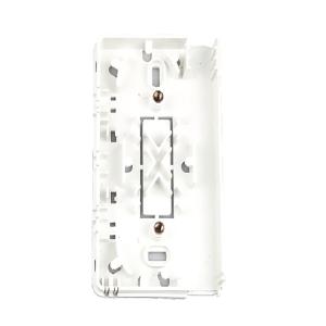 China ABS 2-Cores Plastic Fiber Optic Faceplate Socket Panel For Indoor FTTX Network factory