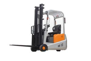 China Counterbalance 3 Wheel Electric Forklift Truck Hydraulic Driving factory
