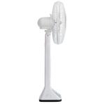 15V 12W 1300rpm Electric Pedestal Fan 240VAC With Lead Acid Battery