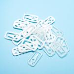 Clear Small Square Plastic Cloth Shirt Clips