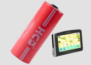 China ER17450M 2550mAh Primary Lithium Thionyl Chloride Cell for Security Alarms Seismometers factory