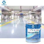Metallic Clear Epoxy Resin Floor Coating Flat Floor Paint Strong Adhesion