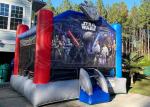 Birthday Party Spiderman Jump House Customized Size 3 Years Warrenty