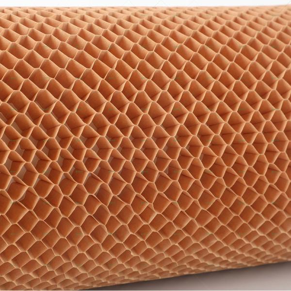 Biodegradable Logistics Packaging Shockproof Honeycomb Paper Sleeve For Fragile Goods