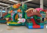Jungle Forest Animals Toddler Inflatable Bounce House 3D Eye Catching Design