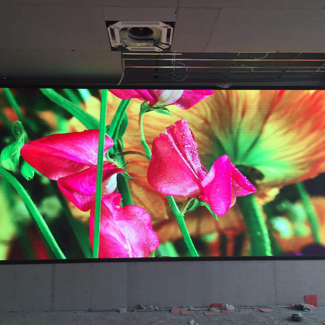 100 Hours Lifespan Indoor LED Screen Ultra Slim Full Front Service 4 3 Ratio 640*480mm