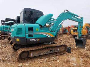 China Yangma Engine SWE60 6T Excavator Construction Equipment factory