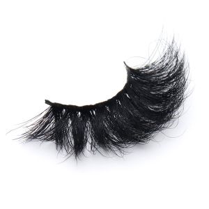 Full Strip Cruelty Free Eyelashes , Fluffy 18mm Mink Lashes