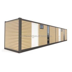 China Mobile Shipping Container with 4 Bedroom Residential Mini Lounge Wall 50/75/100mm Wave Sandwich Panel factory