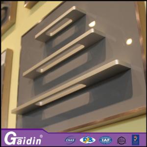 China bedroom wardrobe powder coated contemporary foggy siver aluminum furniture handle factory