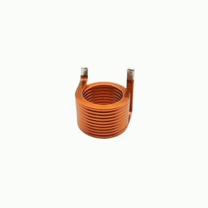 Flat Copper Wire Air Core Winding Coil Hollow High Power High Current Inductor