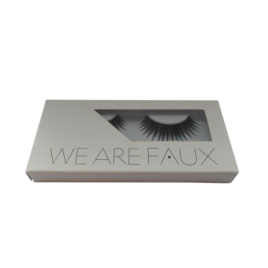 Dongguan factory direct selling faux eyelash box Mink 3D false eyelash gift box
