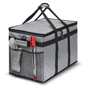 China Reusable Custom Insulated Cooler Bag Golf Grocery Large Shoulder 23x14x15 Inch factory