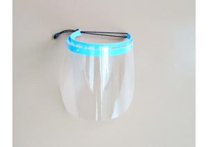 China Fda Adjustable Anti Saliva Plastic Headband Face Shield Hat Splash Protection factory