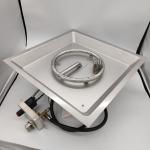 Customizable Outdoor Rectangle Gas Firepit Burner Indoor