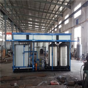 China Two Emulsion Tanks Continuous Bitumen Emulsion Equipment on sale
