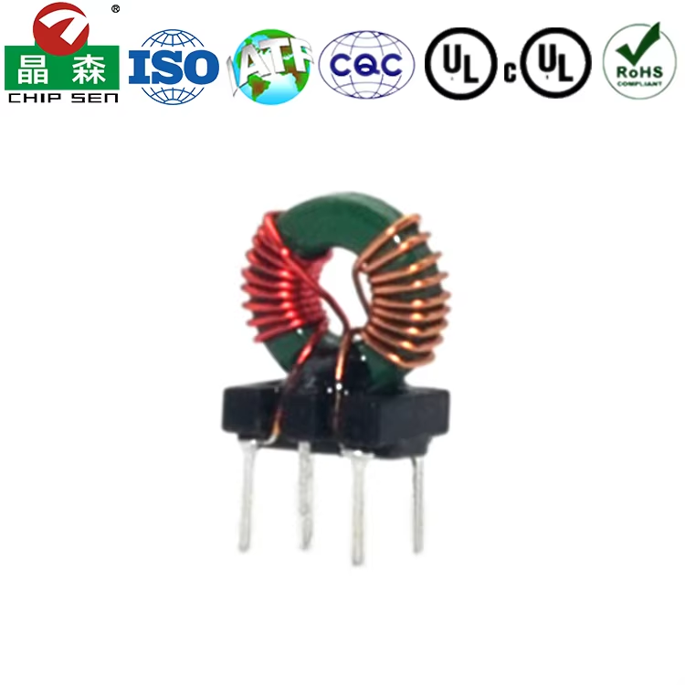 Single Phase 240V 1000Amp 1KHz-5MHz 10.8Kilowatt Common Mode Choke Winding Air Core Ferrite Core for Toroidal Inductors