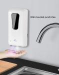 Induction Spray Foam Drip Dispenser 1000ml Wall Mounted Disinfection Sterilizer