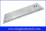 Robust Panel Mount Industrial Metal Keyboard With Flat Keys