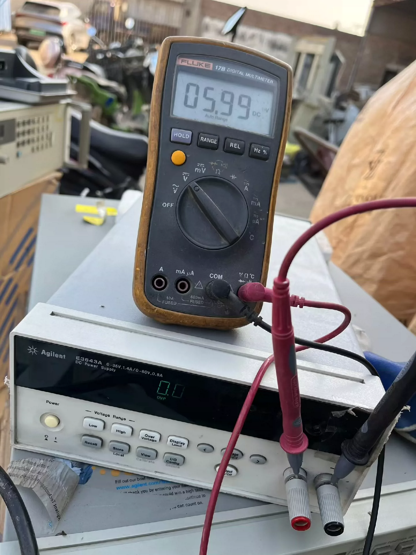 Agilent Programmable Power Supply E3643A 35 V/1.4A 60 V/0.8 A 50 W