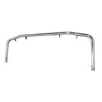 Polished Rear Bumper Guard and Bull Bar Combo for Toyota Hilux Vigo FJ120 FJ150