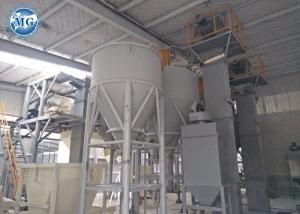 China Steel Dry Mortar Production Line With Packing Machine And Bag Pushing System factory