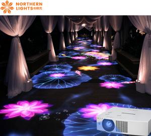 China Immersive Interactive Projection Game Naughty Fort Projector Game For Floor factory