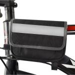 Large Phone Bike Bag OEM Waterproof Rear Under Seat Reflective Strip Pouch For
