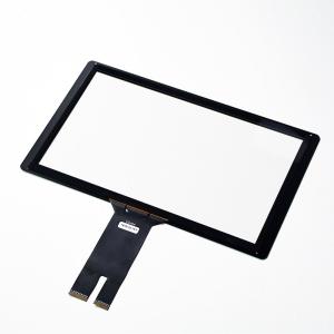 China Black Bezel Projected Capacitive Touch Screen 18.5 Inch Goodix IC 10 Touch Points factory