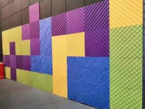 China 12mm Polyester Pet Felt Sound Absorbing Panels Multiple Color factory