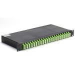1RU 19" Rack 40CH Thermal AWG DWDM Mux Demux For Networks Building