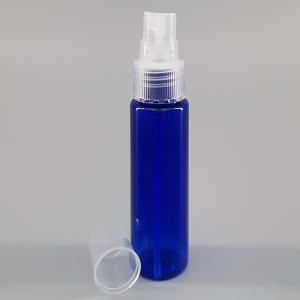 China 1oz 30ml Blue Cylinder Transparent PP Sprayer Plastic Bottle factory