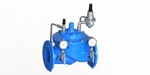 China EN1092-2 Epoxy Coated GGG50 Water Pressure Reducing Valve Nylon Reinforcement With EPDM Diaphragm factory