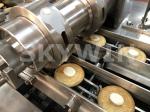 Single Lane Multifunction Cookie Machine Automatic Cream Jam Filling