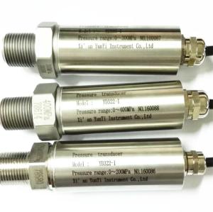 China 4-20mA Gas Hydraulic Oil Pressure Sensor Explosion Proof factory