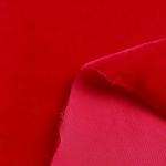 Medium Weight 200gsm Silk Viscose Velvet Fabric For Autumn Winter