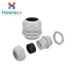 PG Standard PA66 Plastic Cable Glands Electrical Wire With Silicone Rubber