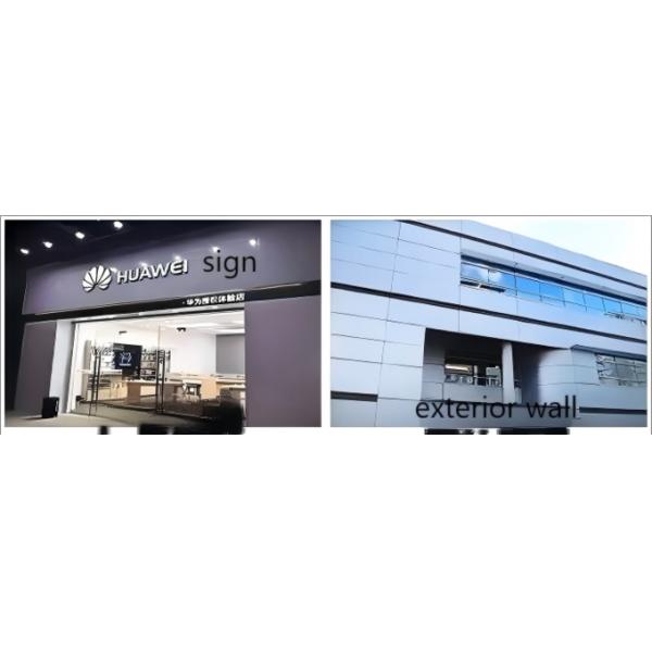 Scratch Resistant And Wind Resistant PVDF Coated Aluminum Composite Panel For Cladding Exterior Wall