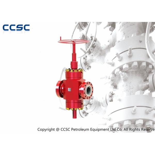 China Alloy Steel Frac Wellhead Parts Ball Screw Gate Valve Material Class AA - HH factory